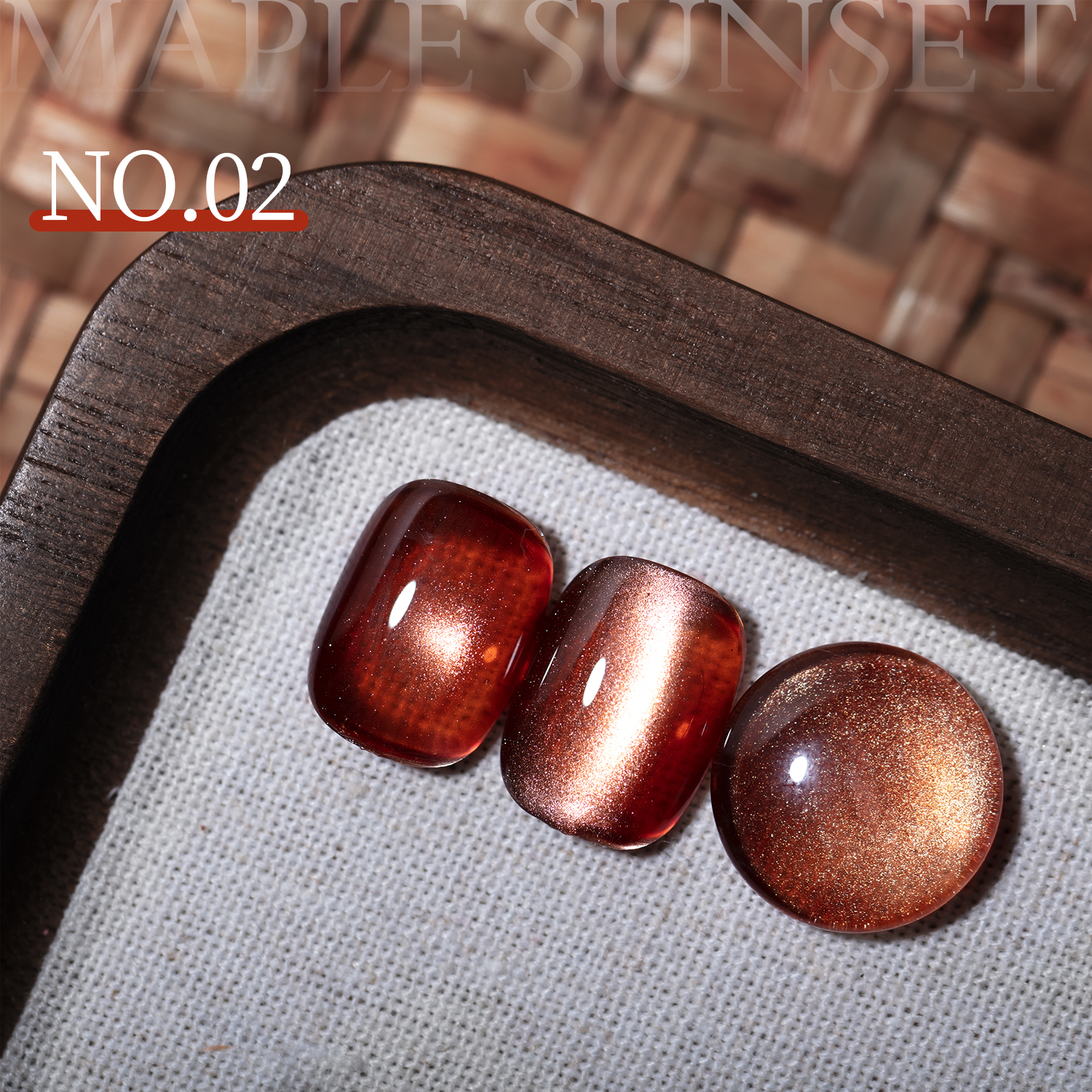 Ensemble de vernis gel œil de chat scintillants 12 couleurs#02