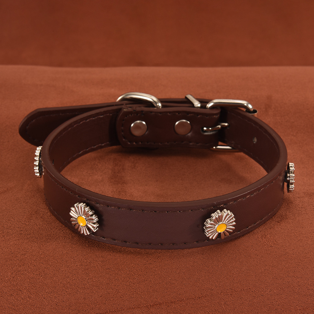 Fleurs - Marron foncé