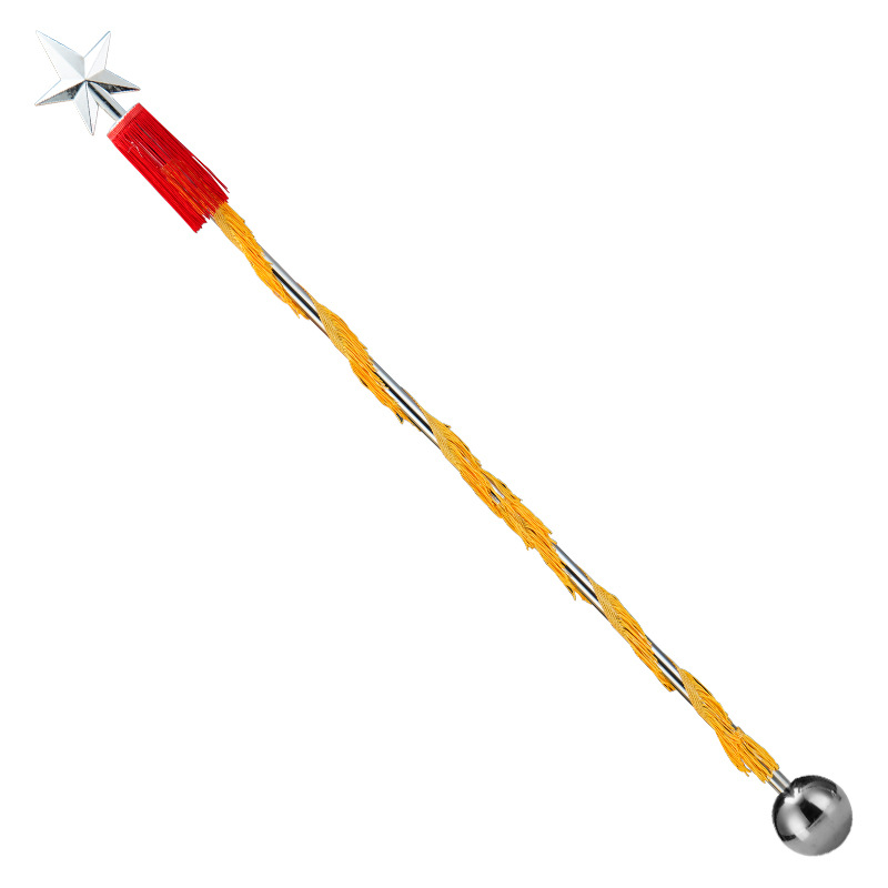 Bastón conductor blanco de 13 metros