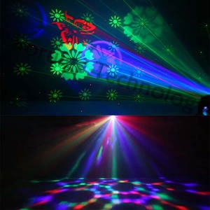 Dj Light Mini 5 в 1 RGB волшебный шар DMX луч лазерный светодиодный свет сценический эффект освещения с пультом дистанционного управления - Product Image 3