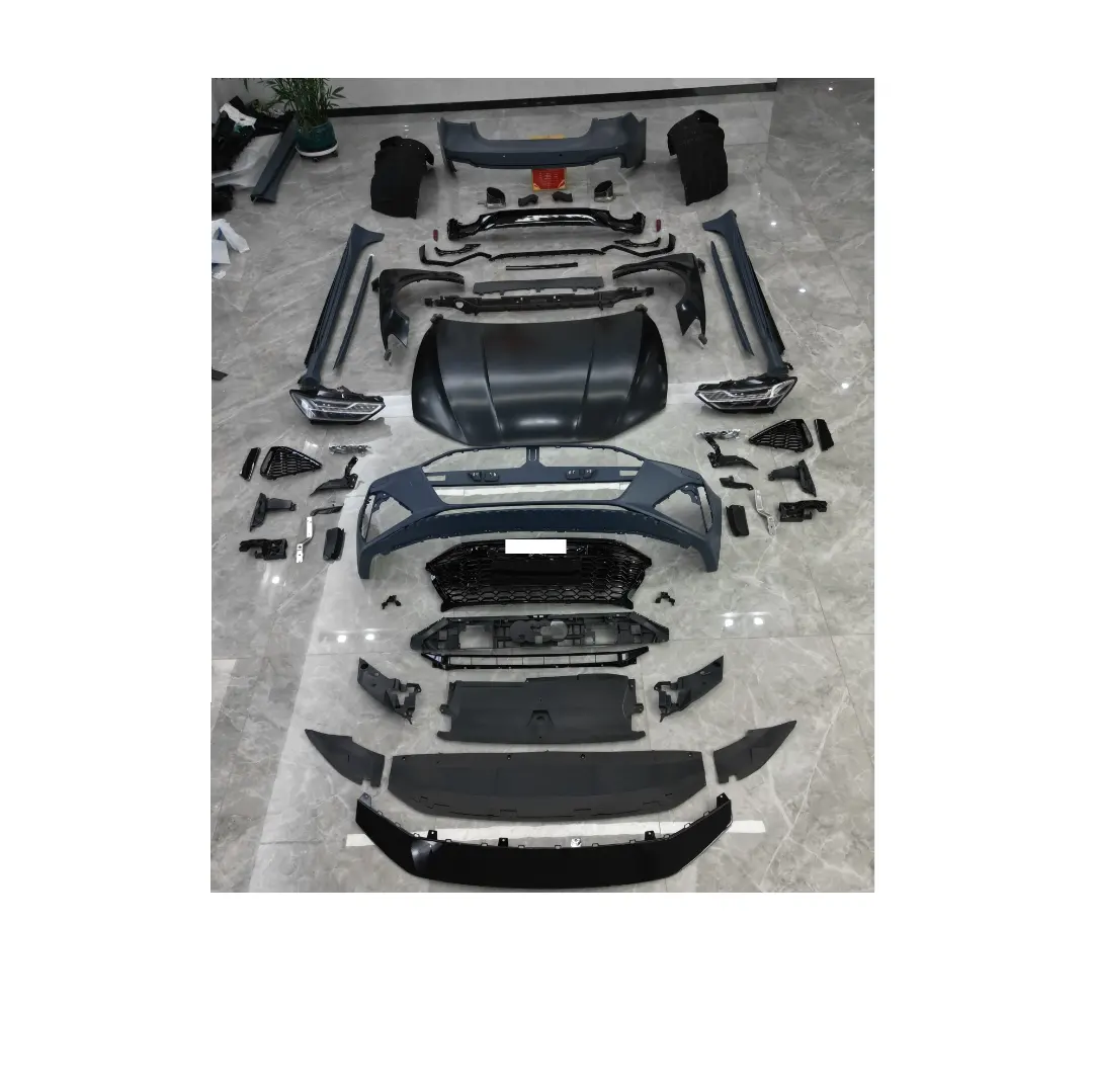 Auto conversione lifting aggiornato paraurti anteriore 2023 Widebody RS7 Bodykit per Audi A6 A7 convertire in RS7