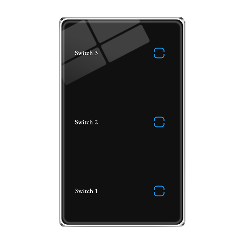 Vertical - 3Gang Black
