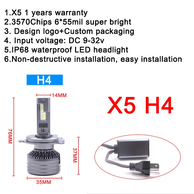 H4 6000K