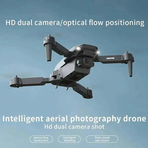 โดรนสี่ใบพัด Wi-Fi FPV พับได้ E88 Pro พร้อมกล้องความละเอียด4K HD มุมกว้าง1080P คุณสมบัติการยึดความสูงที่สมบูรณ์แบบของเล่นและของขวัญ - Product Image 6