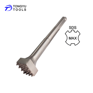 SDS Max Bushing Tool Bit 1-1/4 "X 8-3/4" , 16 Zähne Hartmetall kopf buchsen meißel zum Entfernen der Beton oberflächen aufhellung beschichtung - Product Image 1