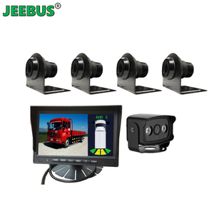 Heavy Duty Truck Bus Vehicle Backup Car Camera 7inch <strong>LCD</strong> Monitor Kit with 24V Parking <strong>Sensor</strong> Ultrasonic Detection Spot Blind - Product Image 1