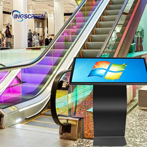INGSCREEN LCD LED 55 inç dijital reklam tabela video büyük ekran dokunmatik ekran reklam ekleme ekranı - Product Image 4