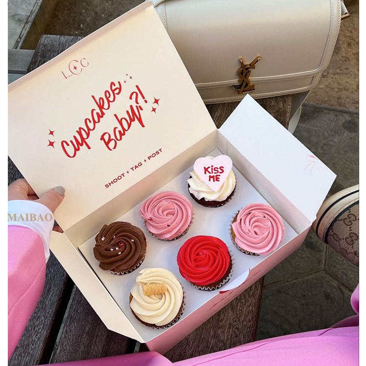 Caja de cupcakes