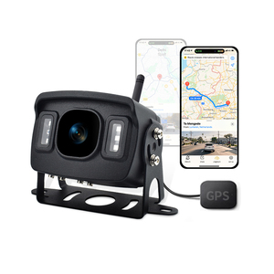 Cámara de respaldo para camión 4G GPS con monitoreo remoto visión nocturna infrarroja grabadora de conducción impermeable ayuda de marcha atrás para camión de autobús - Product Image 1