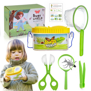6 parça Bug Catcher kiti köy Explorer açık oyuncak böcek koleksiyonu doğa görüntüleme çocuklar için Set - Product Image 1