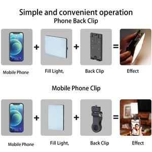 High Quality Professional Audio Video Lighting Photography <strong>RGB</strong> <strong>Led</strong> Fill Light 2000mah Battery Video Conference Light - Product Image 5