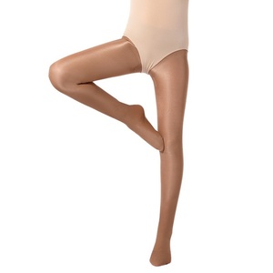 60Dオイル光沢のあるスプレー防止バレエパンティーストッキング女の子用プロダンスタイツ夏用薄い圧縮マジック用
