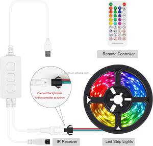 Controller RGBIC SP611E WS2811 WS2812 telecomando RGB Pixel LED striscia da sogno musica a colori sincronizzazione per APP DC Dimmers Controller - Product Image 4