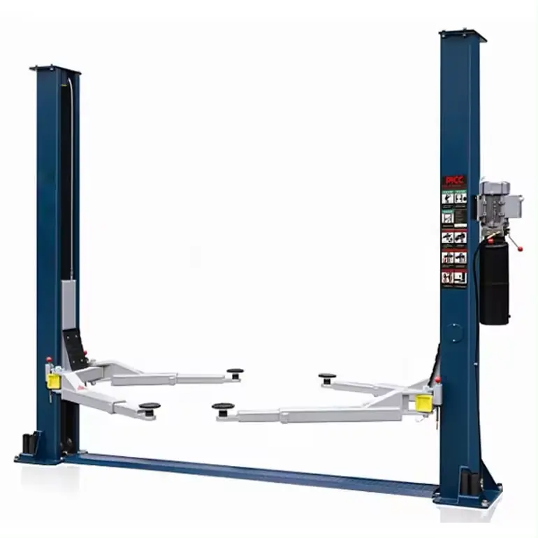 China auto hoist vehicle lift electrical released automatic floor plate 2 post car lift