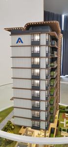现代设计建筑模型微型建筑沙盘模型制造房地产供应