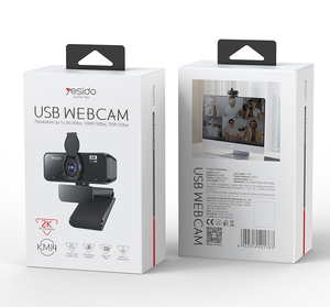 Yesido KM14 360 rotasyon 2K 2 milyon piksel HD kamera dahili mikrofon otomatik odaklama 1.5M hat USB kamera - Product Image 6