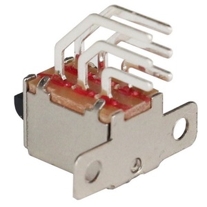 PS-22F07スクリューマウントプッシュボタンスイッチDPDTスルーホール垂直プッシュボタンスイッチ2P2T - Product Image 5