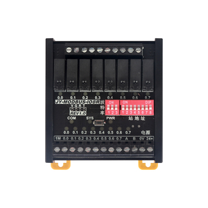 Amsamotion R485 Modbus RTUデータ収集モジュール8DI 8DOリレー出力PLC PAC & 専用コントローラーAI/AO - Product Image 1
