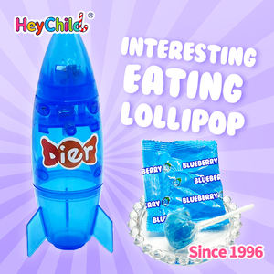 Kẹo Bán Buôn Tùy Chỉnh Nhãn Hiệu Riêng Trẻ Em Yêu Phát Sáng Tên Lửa Lollipop Với Hương Vị Trái Cây Tuyệt vời Cho Thời Gian Ăn Nhẹ Và Gifting OEM - Product Image 4
