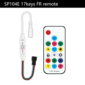 TRX Led müzik mavi diş denetleyicisi için dijital Led şerit işık RGB kanal sipariş ayarlanabilir akıllı ws2812b SPI led denetleyici - Product Image 2