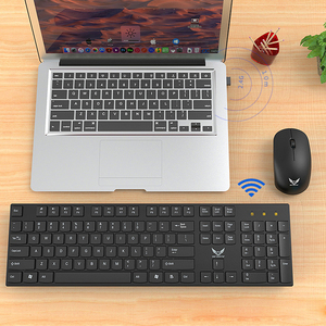 Venta al por mayor de fábrica, juego de teclado y ratón inalámbricos para oficina de negocios, ordenador portátil, luz 2,4G, combo de teclado y ratón - Product Image 5