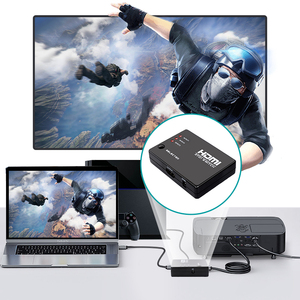 高品質HDMIスイッチ3ポートHDCP1.43D 12ビット3X1IRリモート自動UltraHDRGB 10.2Gbps 4K30Hz HDTV PCS用ビデオスイッチャー - Product Image 4