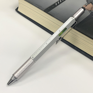 6合1金属圆珠笔，带多功能工具 - Product Image 6