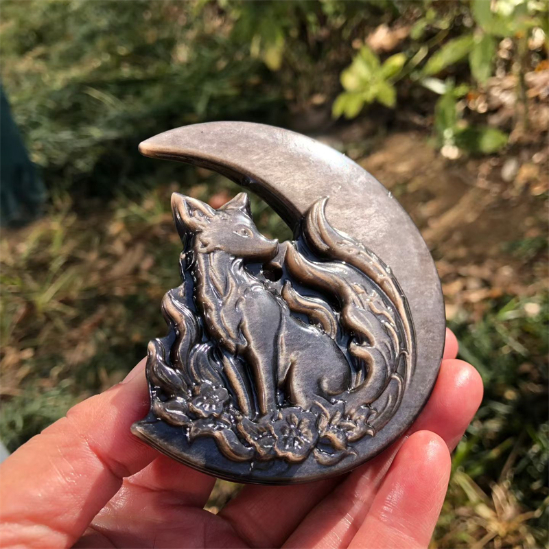 Luna con volpe