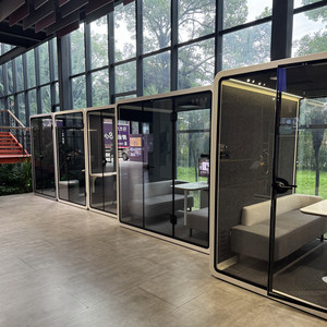 Acoustic Pod cách âm Pod văn phòng gian hàng điện thoại cabin nhỏ đối tác coworking thảo luận không gian - Product Image 3
