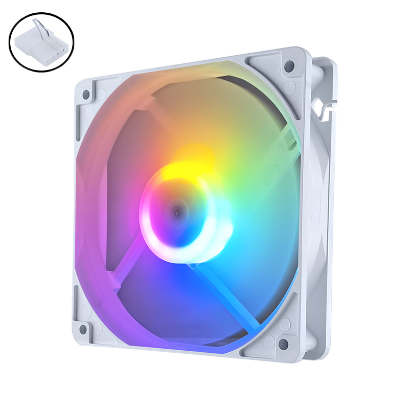 Blanc-Standard-Lumière colorée (pas de pads pas de paquet)