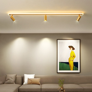 Đèn Chiếu Sáng Nhà Bằng Nhựa Acrylic Đèn Chiếu Sáng Gắn Trần Đèn Chiếu Sáng <span class=keywords><strong>Led</strong></span> Theo Dõi 4 Đầu - Product Image 4