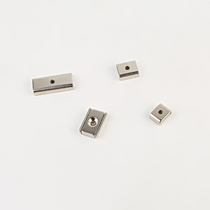 Kunden spezifische N35 Neodym Magnete Starke industrielle permanente rechteckige Block quadratische Topf Magnet Modell N52 Ring Muster NDfeb