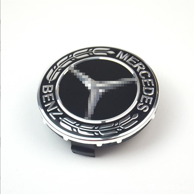 Espiga de trigo integral negra de 75 mm