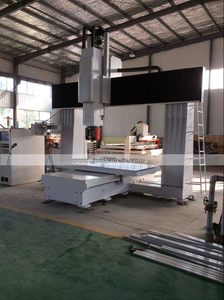 Controlador de enrutador CNC de 5 ejes para procesamiento de madera, con cabezal de tallado - Product Image 6