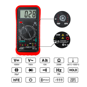 Cổ Điển Kỹ thuật số vạn năng MY60 MY64 loạt từ V & một công cụ cho các phép đo khác nhau - Product Image 4