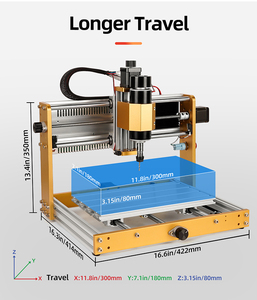 Small Portable <strong>Cnc</strong> <strong>Router</strong> 3018PLUS 2.0 Version 3018PRO MAX Engraving Machine for Wood - Product Image 3