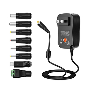 התאמה אישית 3-12V ספק כוח מתכוונן 30W ניטור רב תכליתי מתאם כבל מאריך כבל מתח 8 ראשים
