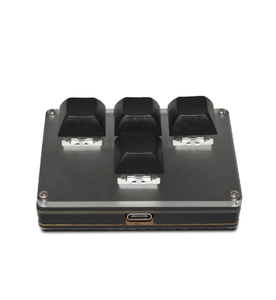 4键无线定制键盘2.4G USB Bt 3模式热插拔按钮3应用场景按钮定制