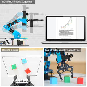 Hiwonder ArmPi FPV 6DOF Roboterarm mit Raspberry Pi-Unterstützung AI Vision Sorting,Deep Learning,Python-Programmierung für Bildung
