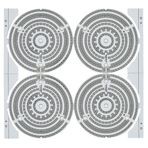 แผงไฟ LED แบบกำหนดได้เองจากจีน PCB อลูมิเนียมพร้อมบานพับ/ทอง/พีซีบีเอ - Product Image 2
