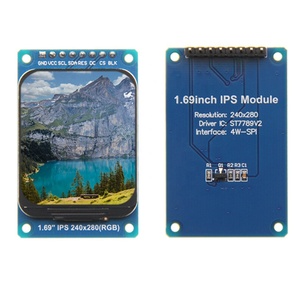 DIYmalls 1,69 "Zoll IPS-Modul TFT LCD-Bildschirm SPI 3,3 V 240x280 ST7789 RGB 65K Farbe für Arduino ESP32, keine Berührung