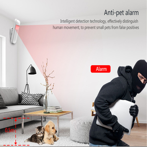 Sistema de seguridad inteligente para el hogar Tuya Kit de alarma inalámbrica para el hogar con tecnología RFID y WiFi GSM - Product Image 3