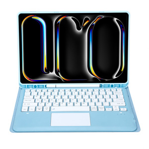 Tablet <strong>case</strong> Split-thin With Pen Slot With Touch <strong>Bluetooth</strong> <strong>Keyboard</strong> <strong>case</strong> <strong>for</strong> ipad Pro 13&quot; 2024 - Product Image 3