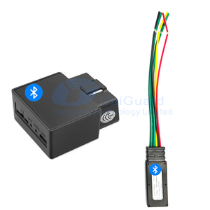 4g车载OBD全球定位系统跟踪器，带BLE继电器OBD二，用于汽车燃油监控实时跟踪和历史回放应用网络平台 - Product Image 1