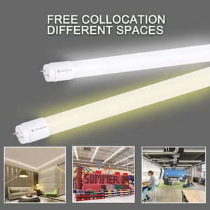 Yüksek lümen CCT ayarlanabilir Led tüp 0.6m 1.2m 1.5m 2.4m T8 cam Led tüp ışık Led tüp ışık - Product Image 5