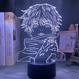 Howlighting מותאם אישית עיצוב התקפה על טיטאן אנימה 3D אשליה ילדים שינה ססגוניות אקריליק לילה אורות מנורת שולחן