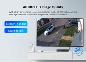 室内室外2MP 3MP 5MP 4K Ip67小子弹圆顶P2p Ip摄像机Poe安全闭路电视网络摄像机 - Product Image 3