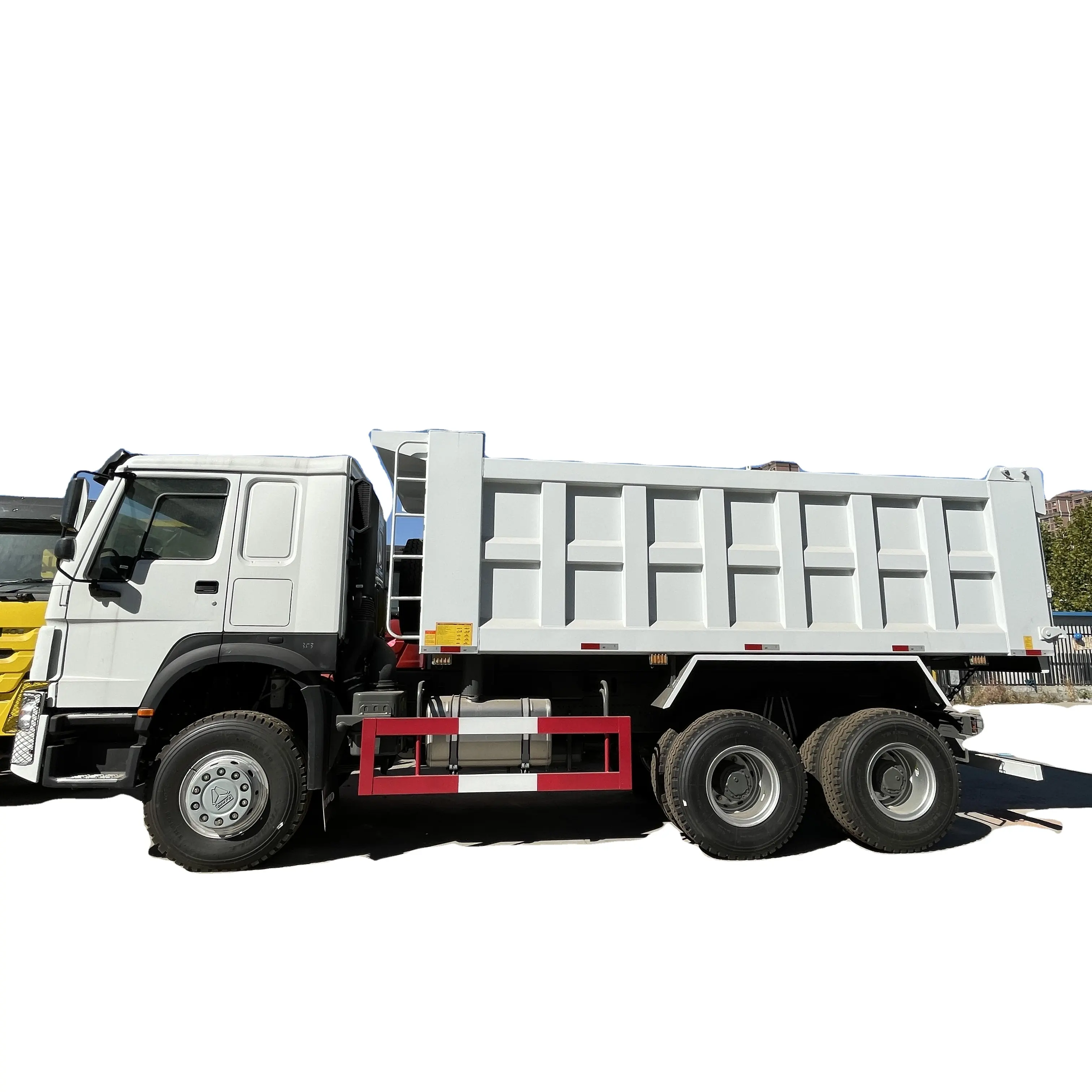 Sử dụng sinotruck HOWO 10 bánh xe 371HP 420hp 6x4 40 tấn tipper xe tải 12 bánh xe tải chở hàng