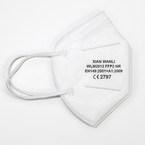 Masker Wajah sekali pakai KN95 FFP2 3D, ramah lingkungan, masker wajah 3 lapis katun tahan debu, Respirator lipat - Product Image 3