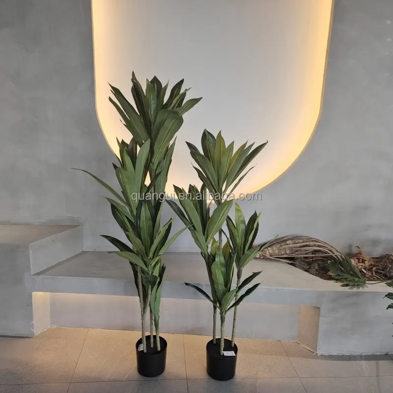 Werksverkauf hochwertige 120-150 cm künstliche Agaven-Pflanze Baum für Zuhause Büro Indoor moderne Dekoration künstlicher Agavenbaum
